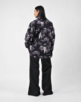 Tongue-printed Oversized Cotton Shirt