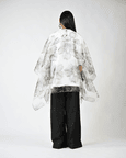 Canine Print Organza Kaftan
