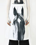 Horse Printed Cotton Skirt