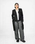 Cropped Deconstructed Blazer
