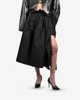 Gathered Skirt - Black