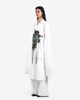 Vegetation Printed Longline Shirt Dress