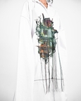 Vegetation Printed Longline Shirt Dress