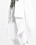 Vegetation Printed Longline Shirt Dress