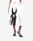 Horse Printed Cotton Skirt