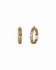Mauve Grey Hashtag XL Hoops