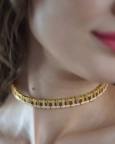 Mauve Grey Hashtag Choker