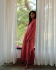 Suma Silk Bandhani Kaftan