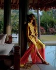 Shaya Dip-Dye Silk Sarong Dress