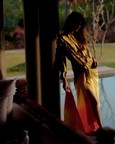 Shaya Dip-Dye Silk Sarong Dress