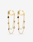 Navrattan Fringe Earrings