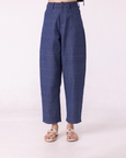 Katniss Handwoven Denim Barrel Pants
