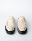 Mules With a Rounded Toe and Chunky Sole