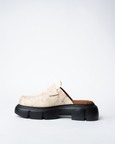 Mules With a Rounded Toe and Chunky Sole