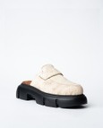 Mules With a Rounded Toe and Chunky Sole