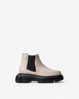 Chelsea Boots With A Rounded Toe And Chunky Sole.