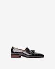 Evening Tassel Loafer With a Square Toe, Featuring Old Money Look