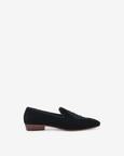 Evening Tassel Raven Black Tuxedo With Hand Embroidered Beeds
