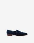 Evening Tassel Pine Blue Tuxedo With Hand Embroidered Beeds