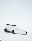 Classic White Criss-cross Strap Sandal