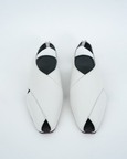 Classic White Criss-cross Strap Sandal
