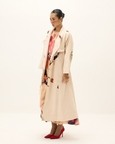 Clay Echo Trench Coat