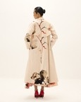 Clay Echo Trench Coat