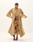 Chestnut Trench Coat