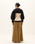 Rust Leaf Corset Top