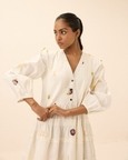 White Salt Dress