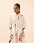 Caucasian Shirt Dress