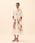 Caucasian Shirt Dress