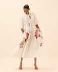 Caucasian Shirt Dress