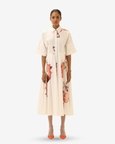 Caucasian Shirt Dress