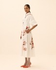 Caucasian Shirt Dress