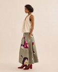 White Thistle Sleevless Top