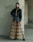 Glass Embroidered Circular Skirt
