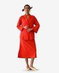Mono Crimson Psyflora Appliqué Set