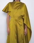 Velo Draped Dress