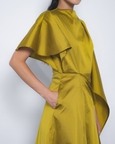 Velo Draped Dress