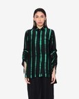 Ivy Shibori Stripe Shirt