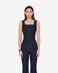 Nylah Denim Corset