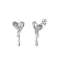 Melting Heart Solid Earring