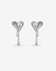 Melting Heart Solid Earring