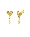 Melting Heart Solid Earring