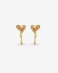 Melting Heart Duo Enamel Earrings