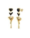 All Heart Drop Earring
