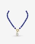 Midnight Pearl Gemstone Necklace