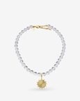 Sunny Bubble Heart Charm Necklace