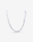 Clear Bubble Gemstone Necklace
